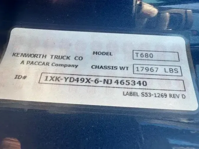 2022 Kenworth T6801f8b266a350678f2dcc0fb2972c3ed3a