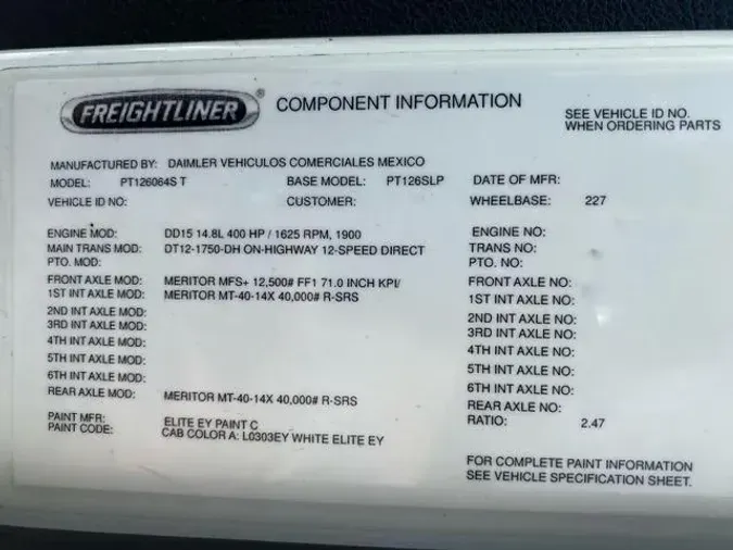 2021 Freightliner Cascadia204f02a42a355d8fd5579ad349f60262