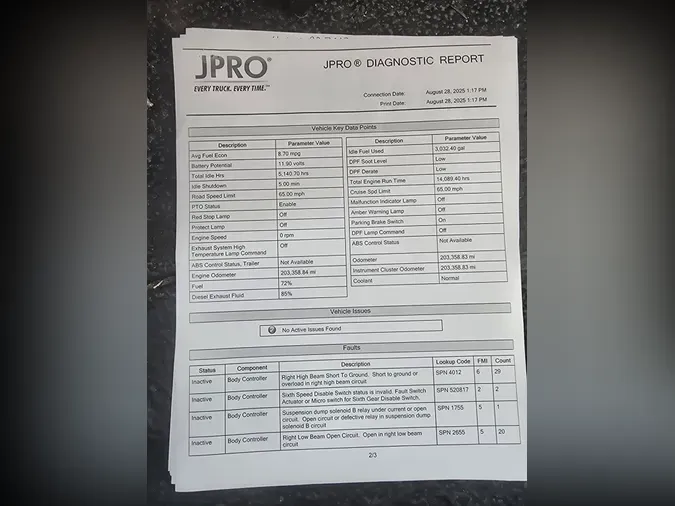 2022 NAVISTAR INTERNATIONAL MV607 (4X2)20aa090681ce083389237ccd4760085a