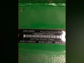 2019 John Deere CP690