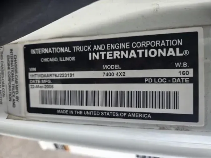 2006 International 7400