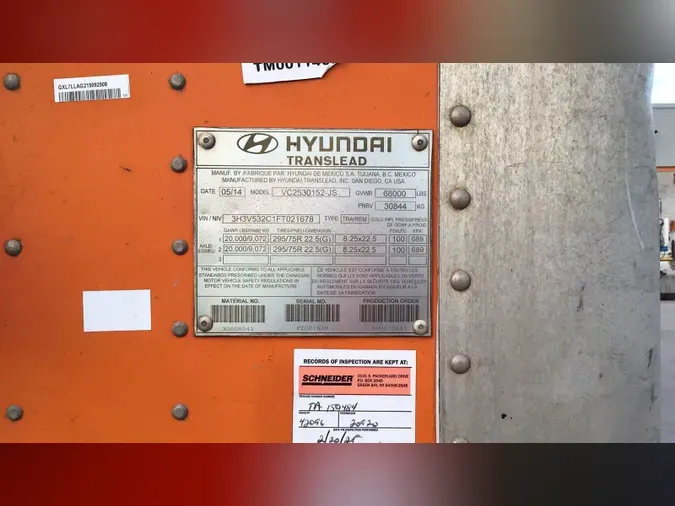 2015 Hyundai VC2530152-JS