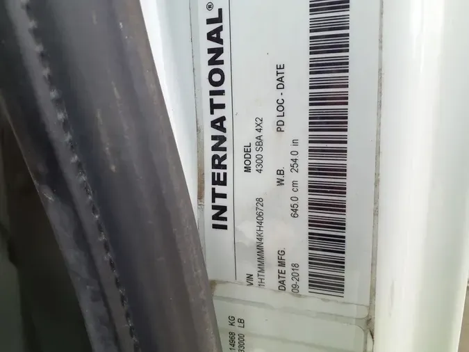 2019 NAVISTAR INTERNATIONAL 430023c94a22529aa1f4432029ec87cd13b1