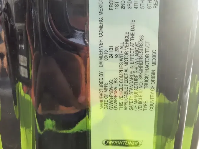 2020 FREIGHTLINER/MERCEDES NEW CASCADIA PX12664