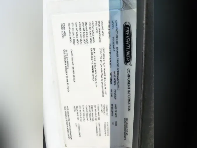 2023 FREIGHTLINER Cascadia 126