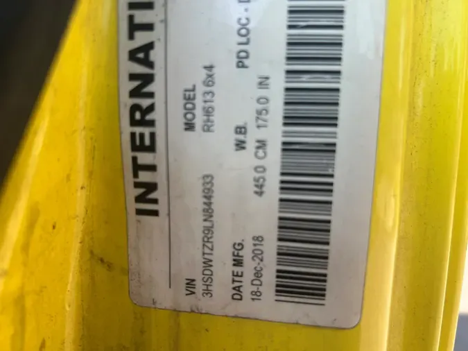 2020 International RH Series