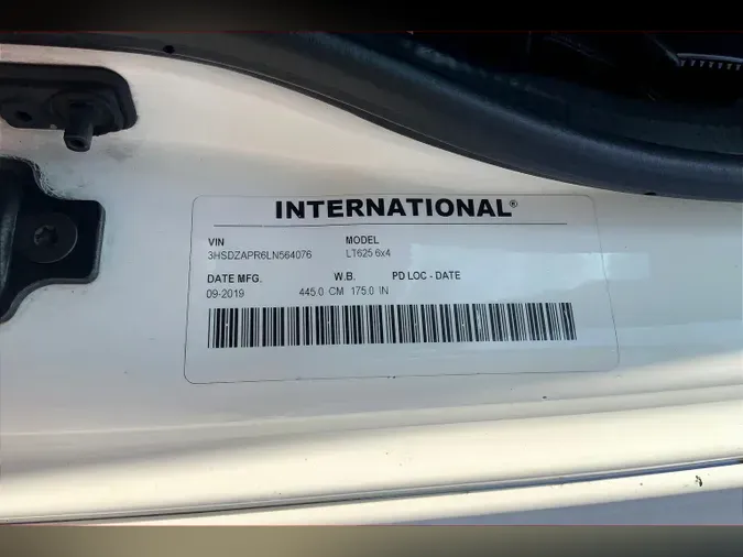 2020 INT LT625 6x4