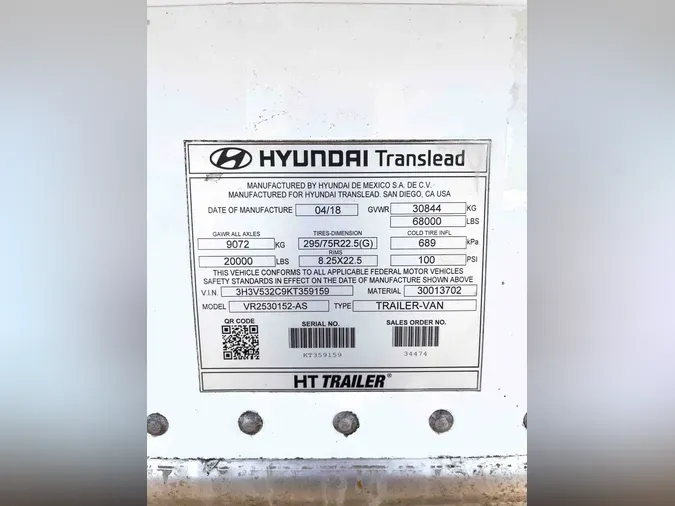 2019 HYUNDAI 
