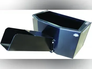 BLUE DIAMOND 1/4 YARD CAPACITY CONCRETE DISPENSING BUCKET