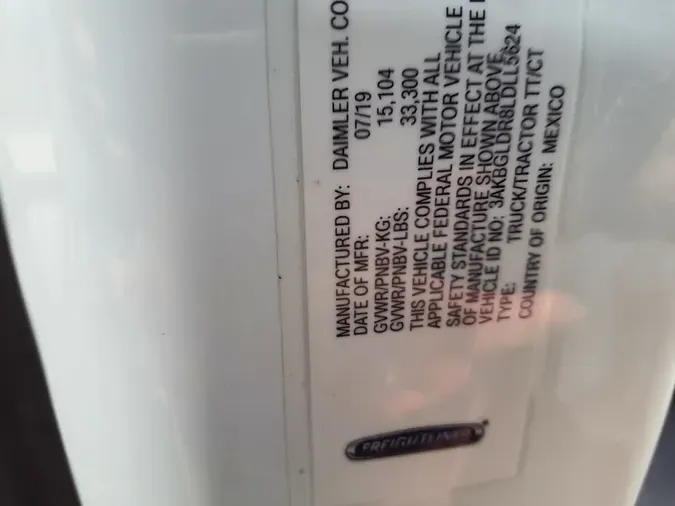 2020 FREIGHTLINER/MERCEDES CASCADIA 125286dea17dce9debbd2d71bc2eeba4fb7