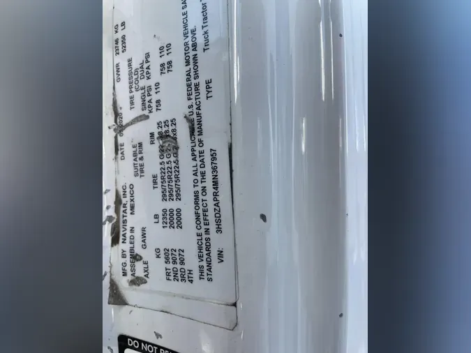 2021 International LT6252884a6090df2bf0f6a69217ddf1fa268