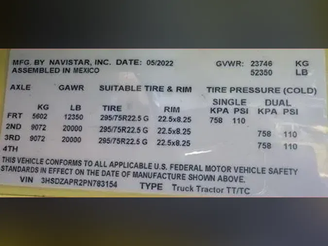2023 International LT6252931e43a522032ed155ff8eb2bdf7038