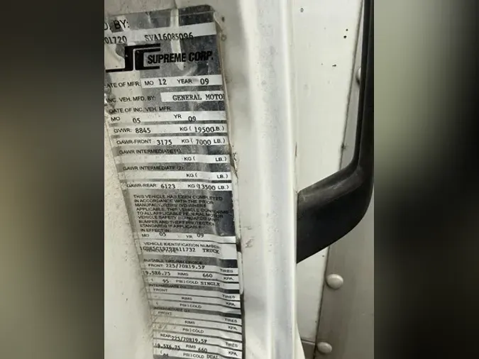 2009 GMC TOPKICK C5500