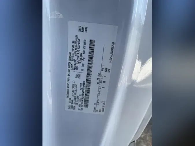 2021 FORD F550 XL
