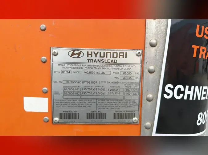 2015 Hyundai VC2530152-JS