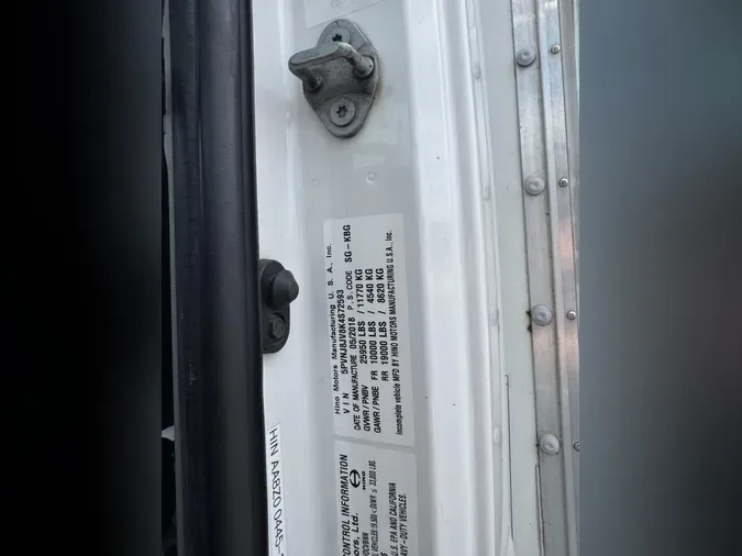 2019 Hino 268A