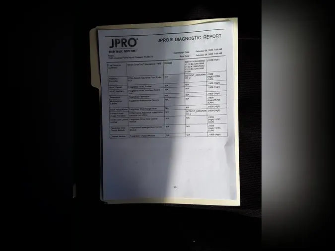 2020 FREIGHTLINER/MERCEDES NEW CASCADIA 116