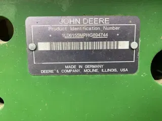 2017 John Deere 6155M