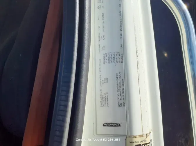 2019 FREIGHTLINER/MERCEDES M2 106