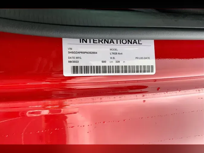 2023 INT LT625 6X4