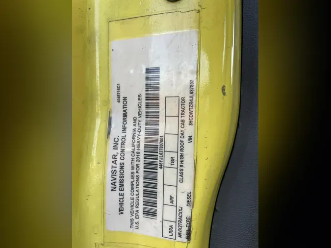 2020 International RH613