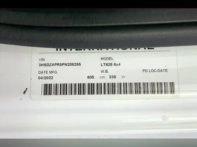 2023 INT LT625 6X4