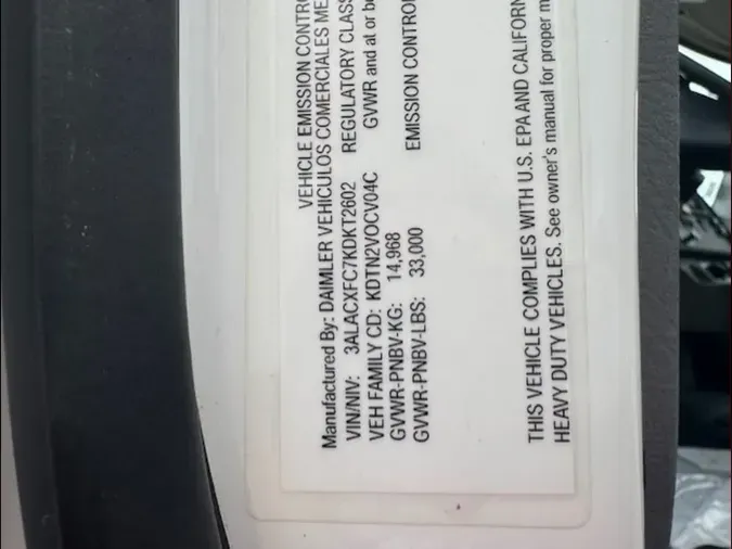 2019 FREIGHTLINER M2 106