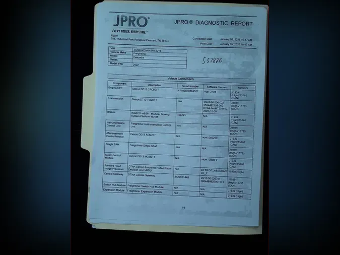 2022 FREIGHTLINER/MERCEDES CASCADIA PX12642ST