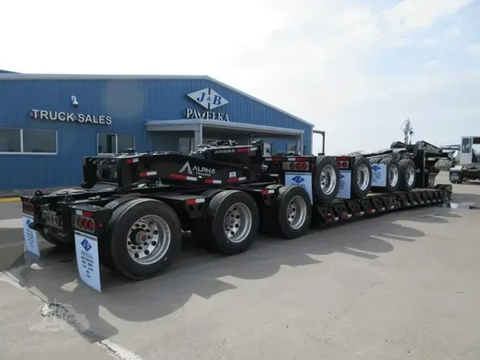 2025 ALPHA HD 60 TON 2-3-2 HYDRAULIC DETACHABLE NECK LOWBOY