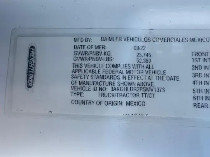 2023 Freightliner Cascadia324babb8f2cddedfe18aecc6d281baf1