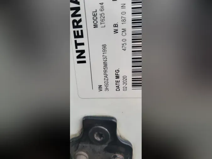 2021 International LT625