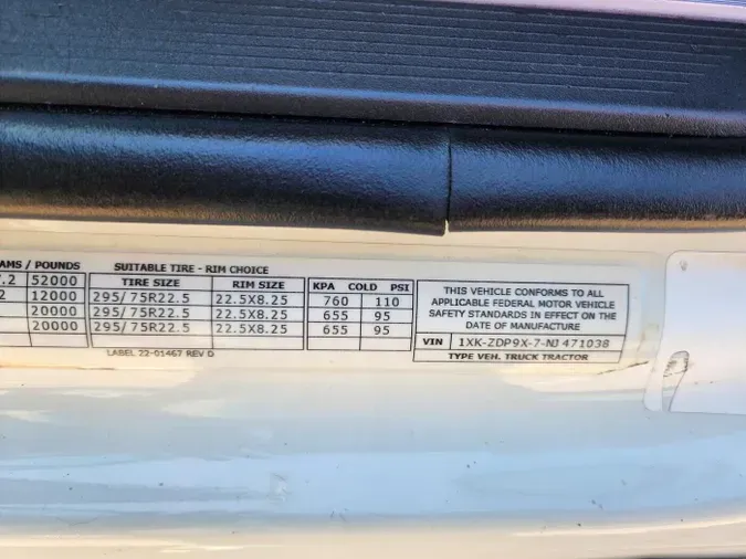 2022 Kenworth T880