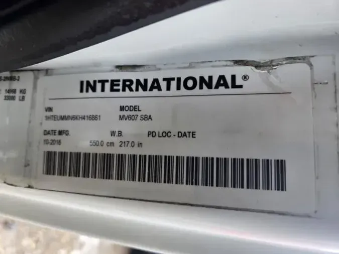 2019 International MV607344fcabfbdc2f899617d8ed21602778f