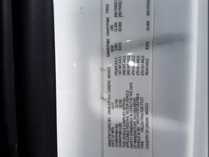 2018 FREIGHTLINER NEW CASCADIA PX12664