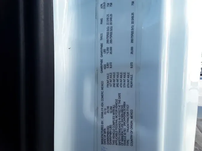 2020 FREIGHTLINER/MERCEDES NEW CASCADIA PX1266436e4dd2c47575a326d577216634b3e33