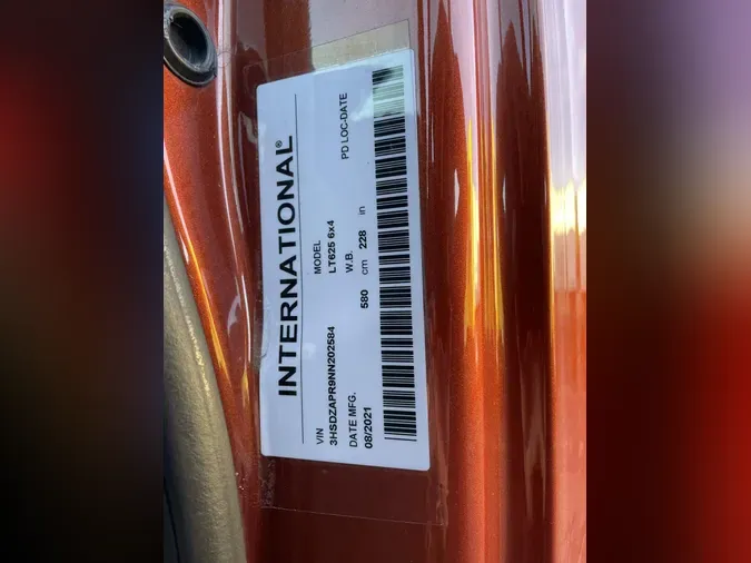 2022 International LT6253815e574380a09932a610a22916418a3