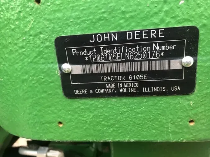 2022 John Deere 6105E
