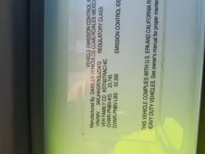 2019 FREIGHTLINER/MERCEDES NEW CASCADIA PX12664