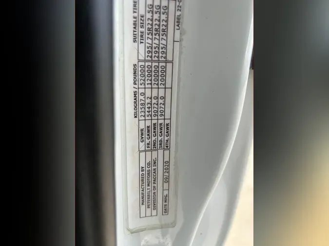 2021 Peterbilt 579