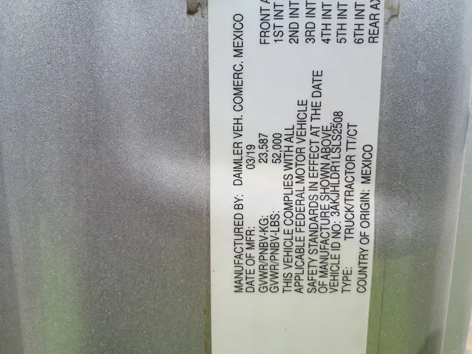 2020 FREIGHTLINER/MERCEDES NEW CASCADIA PX126643c0dabe4156cf82a58b3853c7470e00b