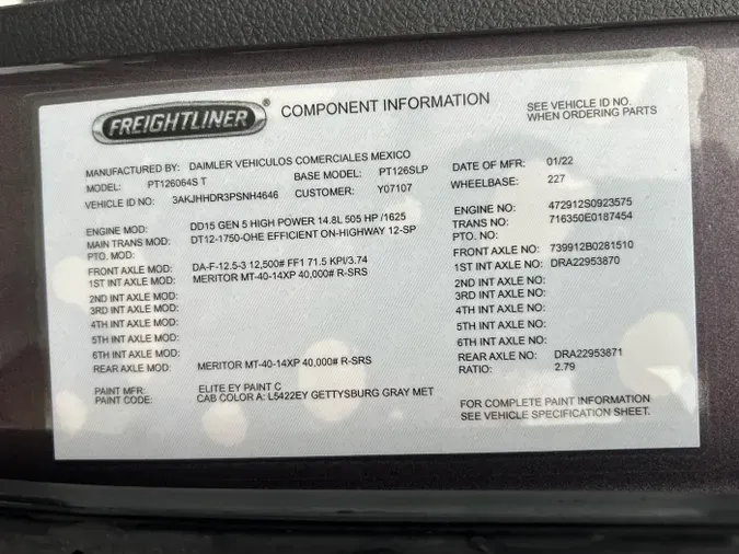 2023 Freightliner Cascadia