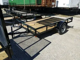 2021 P&T Trailers 6' x 10' Single Axle A-Frame