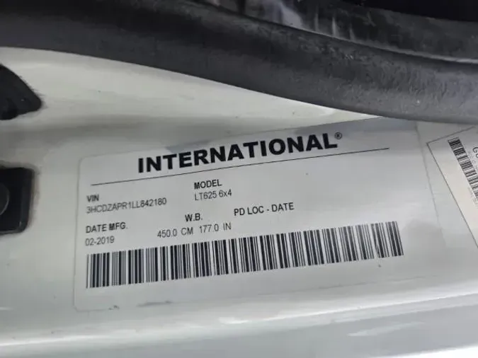 2020 International LT625