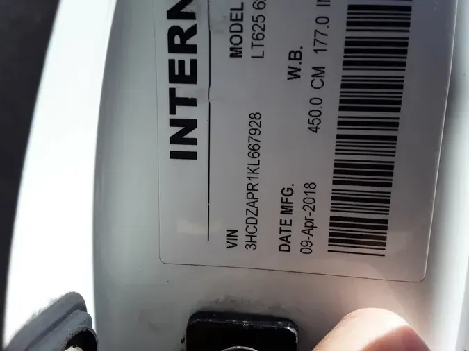 2019 NAVISTAR INTERNATIONAL F2675