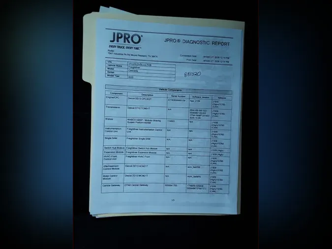 2020 FREIGHTLINER/MERCEDES NEW CASCADIA PX12664