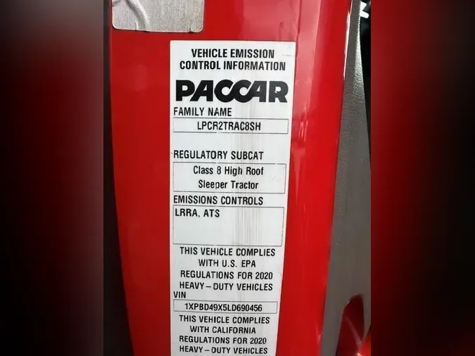 2020 Peterbilt 57940591a79e016d7514b7dab150273fbda