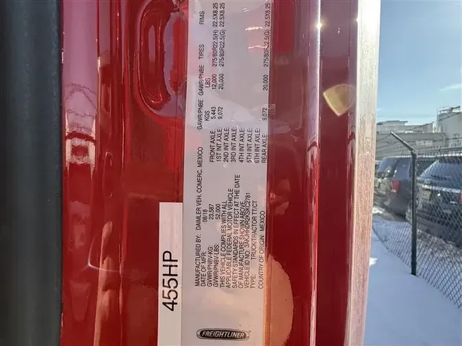 2019 FREIGHTLINER CASCADIA