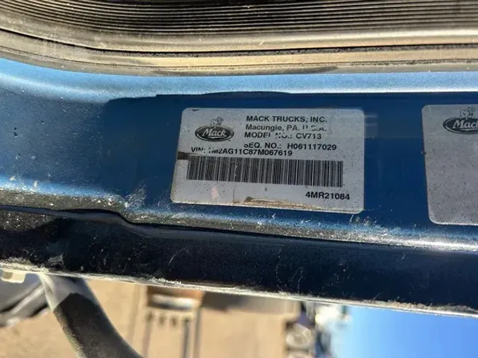 2007 MACK GRANITE CV713