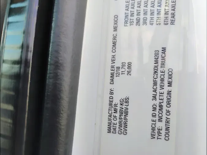 2019 Freightliner Business Class M2 106