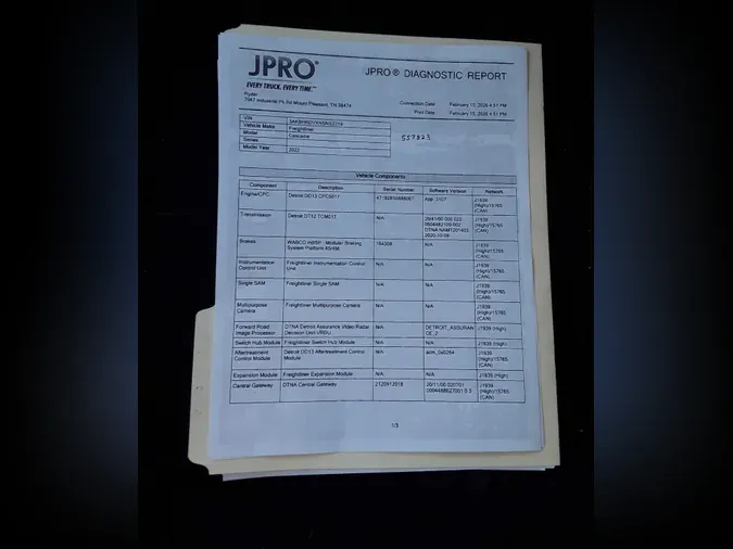 2022 FREIGHTLINER/MERCEDES CASCADIA PX12642ST